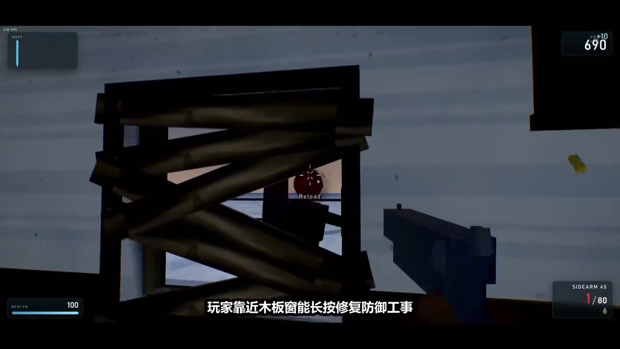Haiku 5.5 独立编写的 3D 丧尸射击游戏